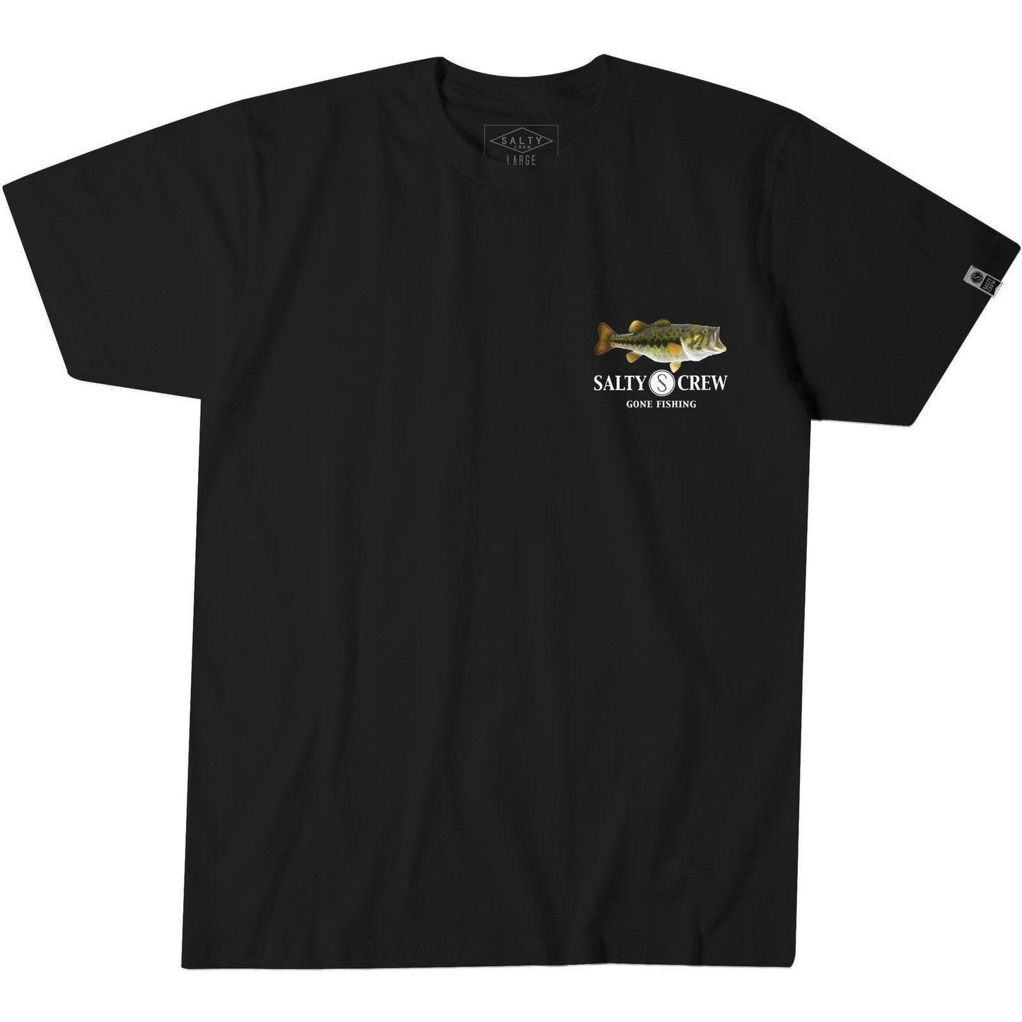 Salty Crew Green Bass T-Shirt - 88 Gear