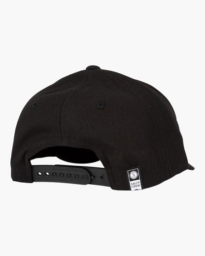 Satly Crew Stealth Black 6 Panel